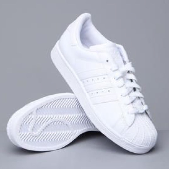 all white shell toe adidas
